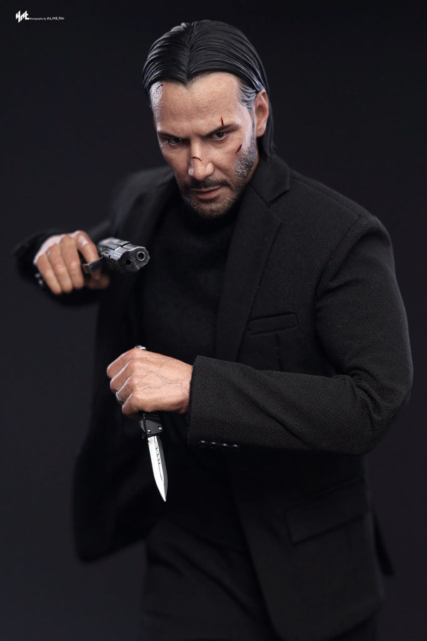 READY🔥Hot Toys MMS833AEB John Wick 1/6th scale John Wick Collectible Figure (Artisan Edition) [Hot Toys Exclusive] (Special Edition)