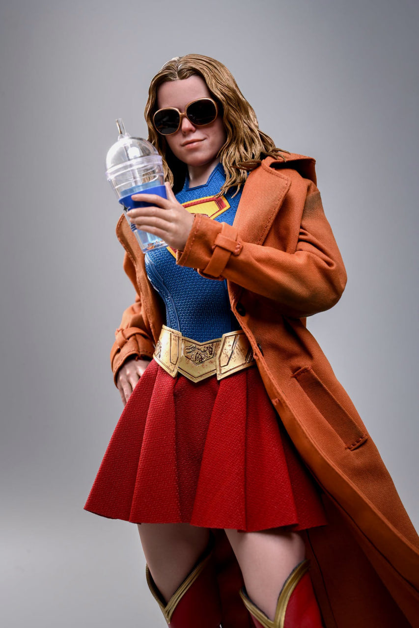 READY🔥Hot Toys MMS869 Supergirl - Supergirl & Krypto 1/6th scale Collectible Set