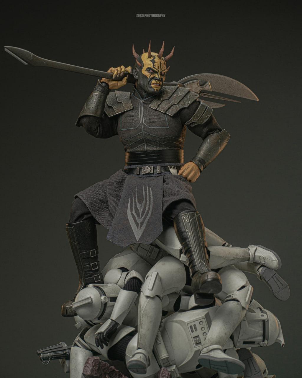READY🔥Hot Toys TMS136 Star Wars The Clone Wars Savage Opress 1/6