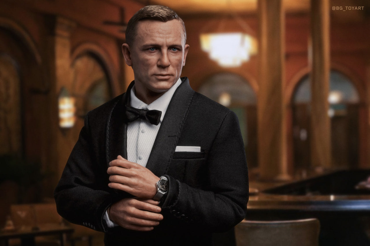READY🔥Hot Toys MMS803 No Time To Die 1/6th Scale James Bond Collectible Figure