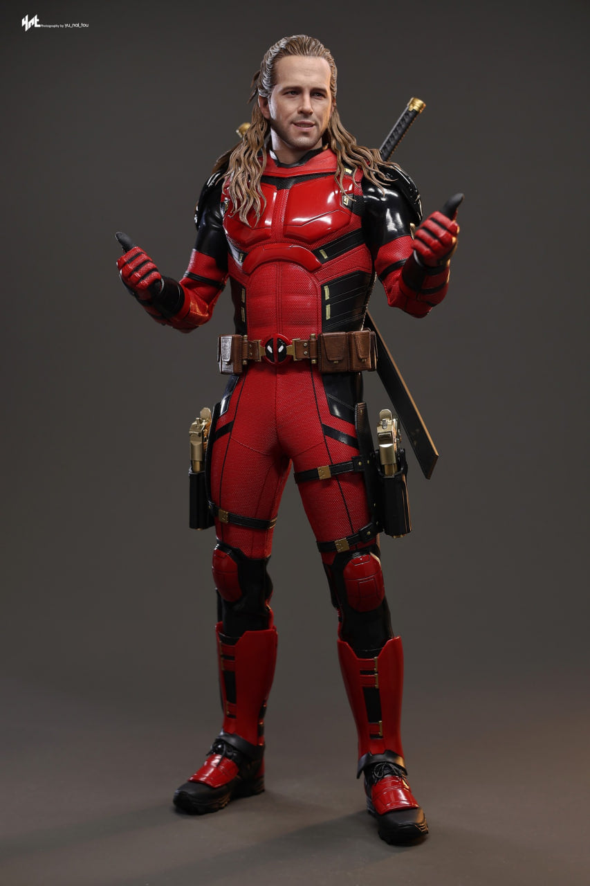 READY🔥Hot Toys MMS788 Deadpool & Wolverine Nicepool 1/6th Scale Collectible Figure
