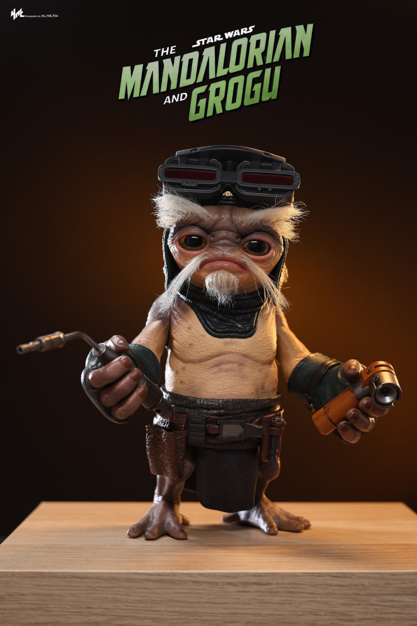 🔥Hot Toys LMS017 Star Wars: The Mandalorian & Grogu - Anzellan Droidsmith Life-Size Collectible Figure