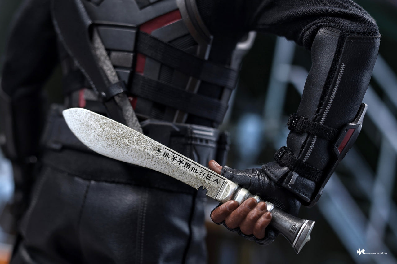 READY🔥Hot Toys MMS791B Deadpool & Wolverine 1/6th Scale Blade Collectible Figure (First Edition)