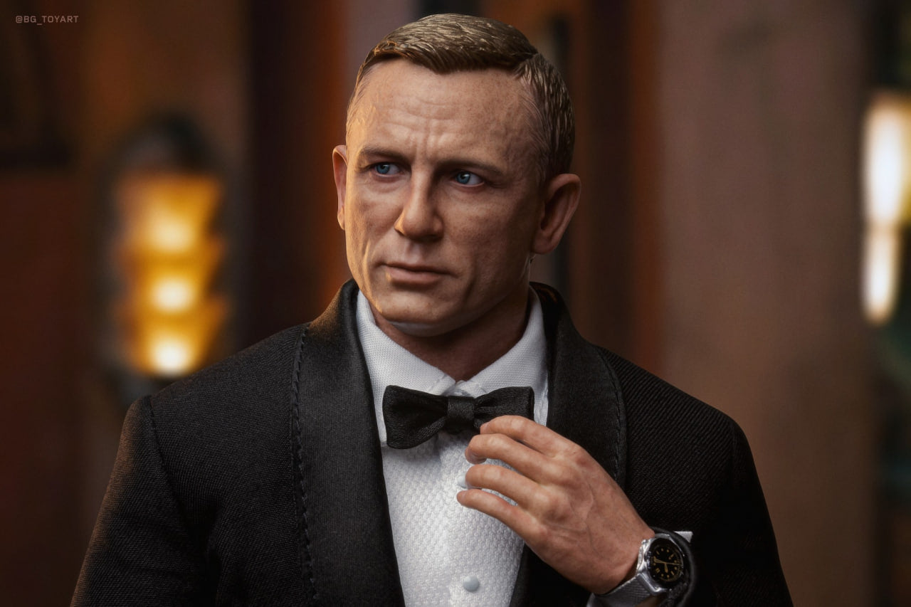 READY🔥Hot Toys MMS803 No Time To Die 1/6th Scale James Bond Collectible Figure