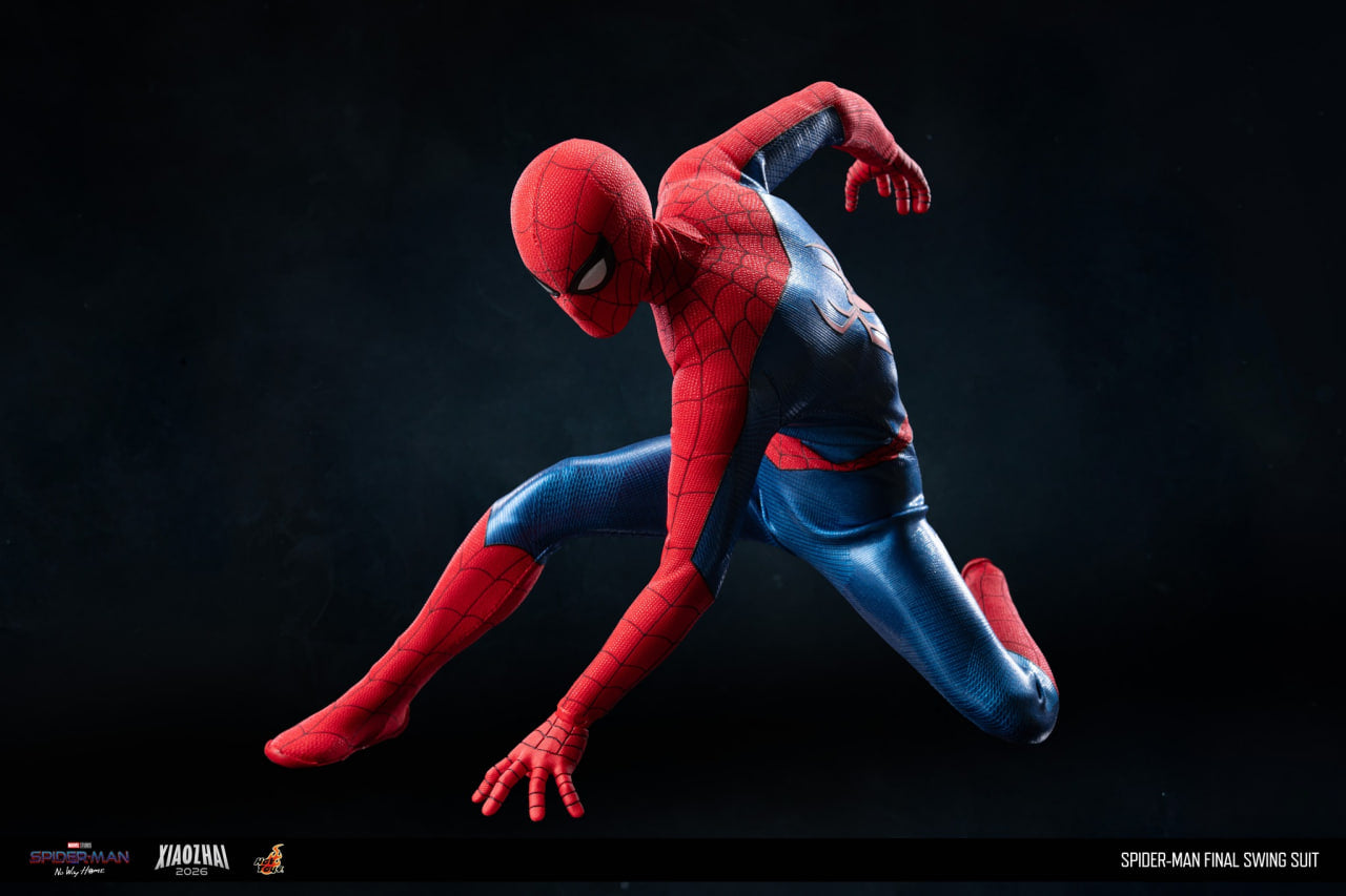 READY🔥Hot Toys MMS862 Spider-Man: No Way Home - 1/6th scale Spider-Man (Final Swing Suit) Collectible Figure (Movie Promo Edition) [Hot Toys Exclusive]