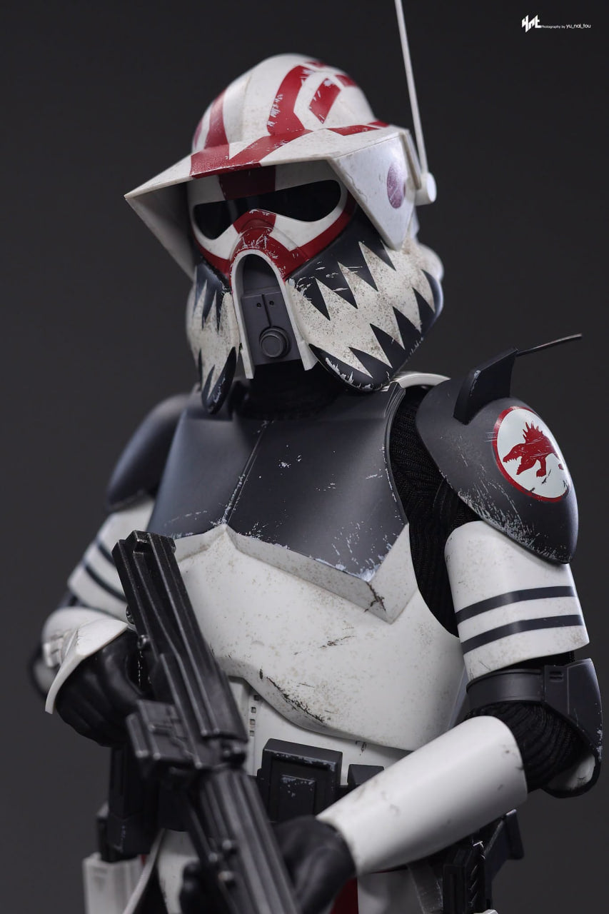 🔥Hot Toys TMS167 Star Wars: The Clone Wars - Sergeant Hound 1/6th Scale Collectible Figure