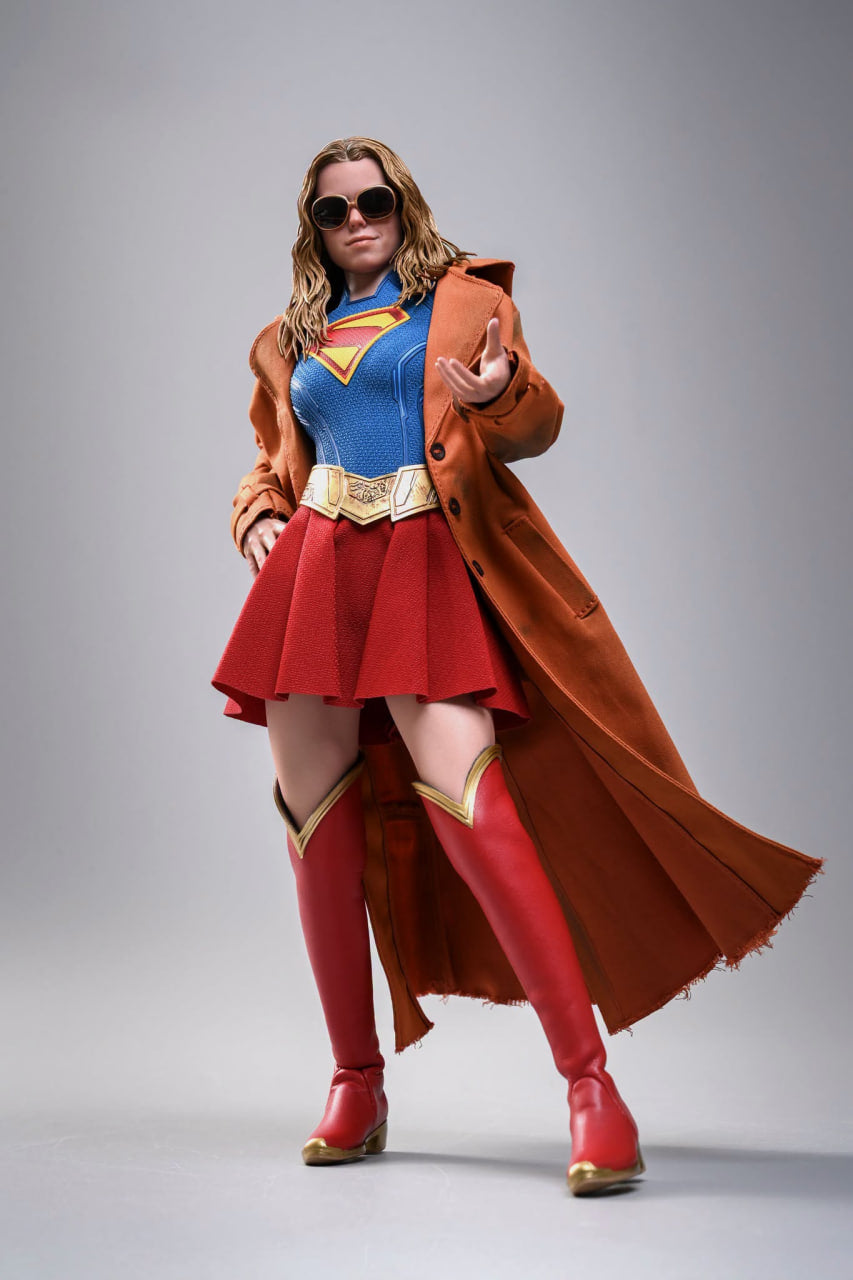 READY🔥Hot Toys MMS869 Supergirl - Supergirl & Krypto 1/6th scale Collectible Set