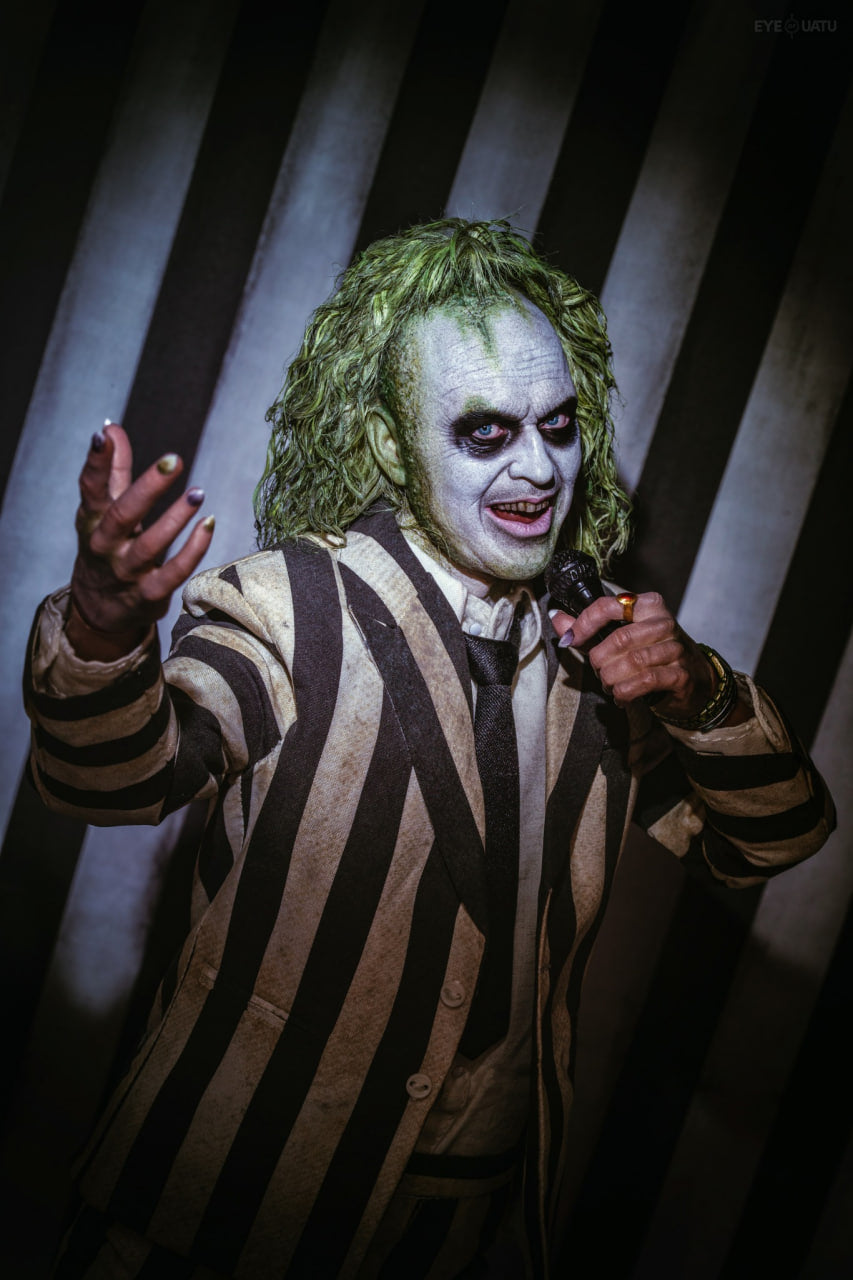 READY🔥Hot Toys MMS767 Beetlejuice 1/6th scale Beetlejuice Collectible Figure