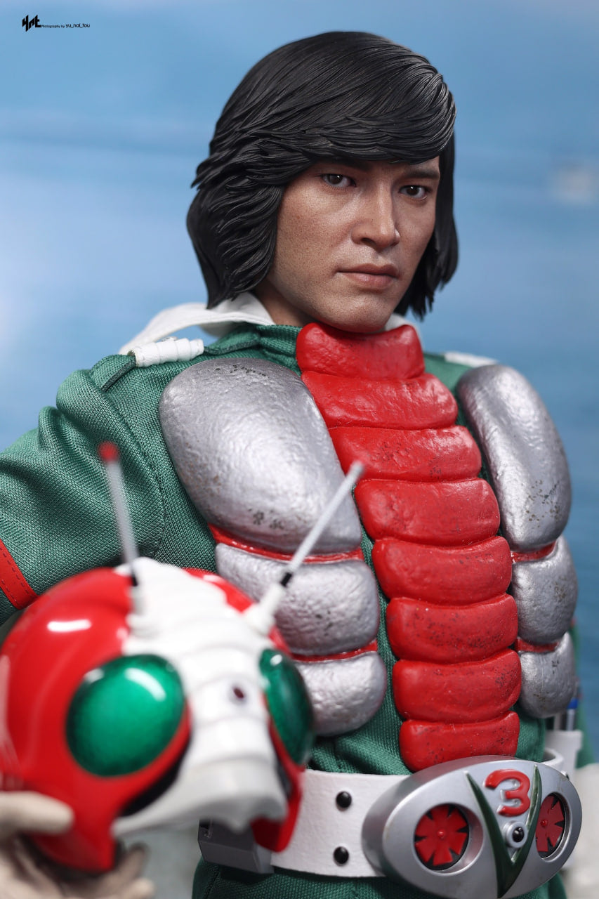 🔥Hot Toys TMS162B Kamen Rider V3 - 1:6 Kamen Rider V3