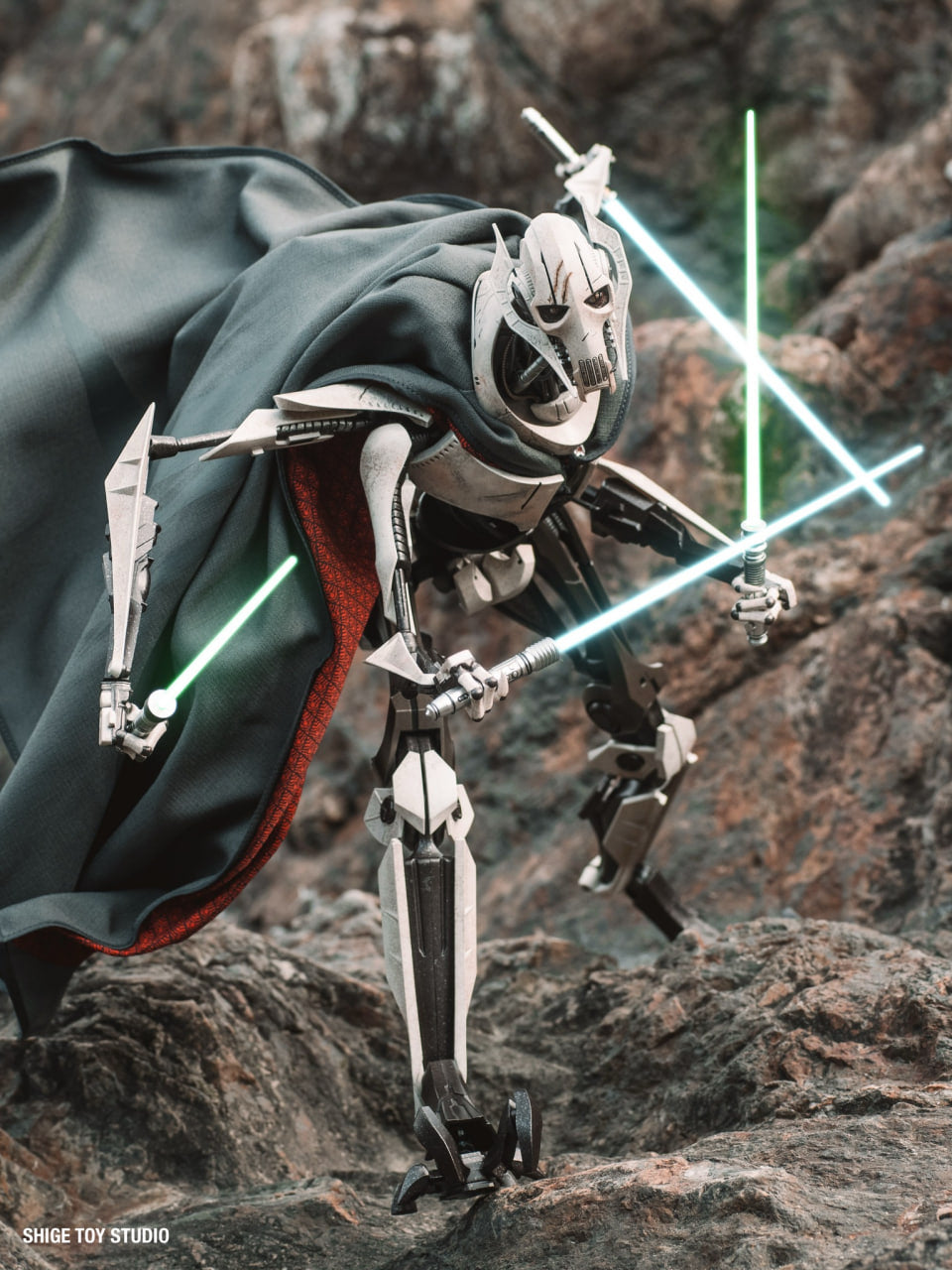 🔥Hot Toys MMS760D67B Star Wars Episode III Revenge of the Sith General Grievous 1/6 Scale Collectible Figure Special Edition