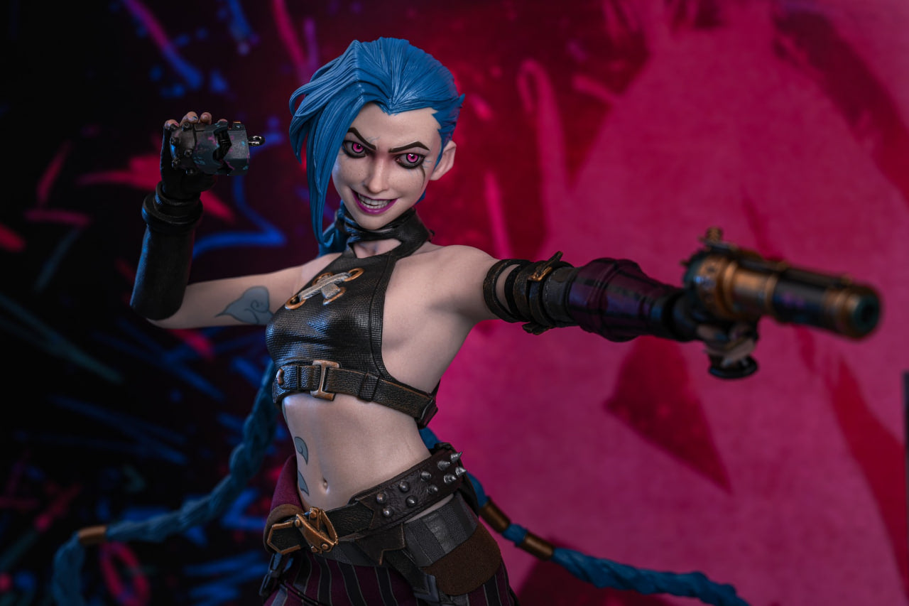 READY🔥Hot Toys TMS137 Arcane 1/6th scale Jinx Collectible Figure