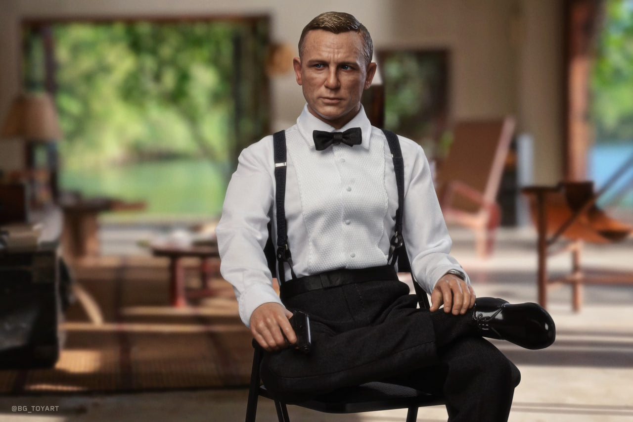 READY🔥Hot Toys MMS803 No Time To Die 1/6th Scale James Bond Collectible Figure