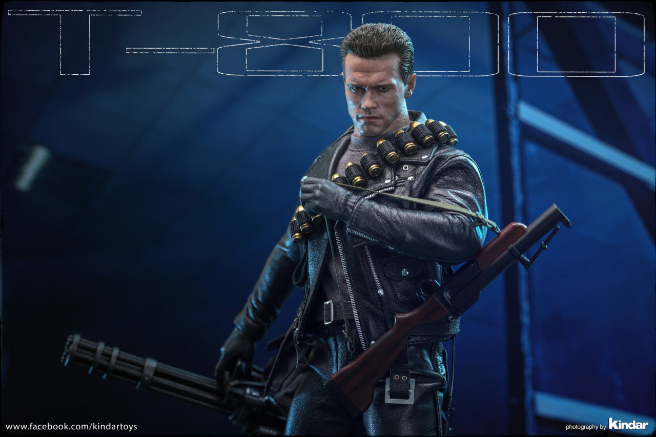 READY🔥Hot Toys MMS795 Terminator 2: Judgment Day 1/6th Scale T-800 (2.0) Collectible Figure