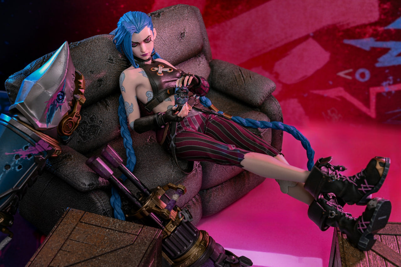 READY🔥Hot Toys TMS137 Arcane 1/6th scale Jinx Collectible Figure