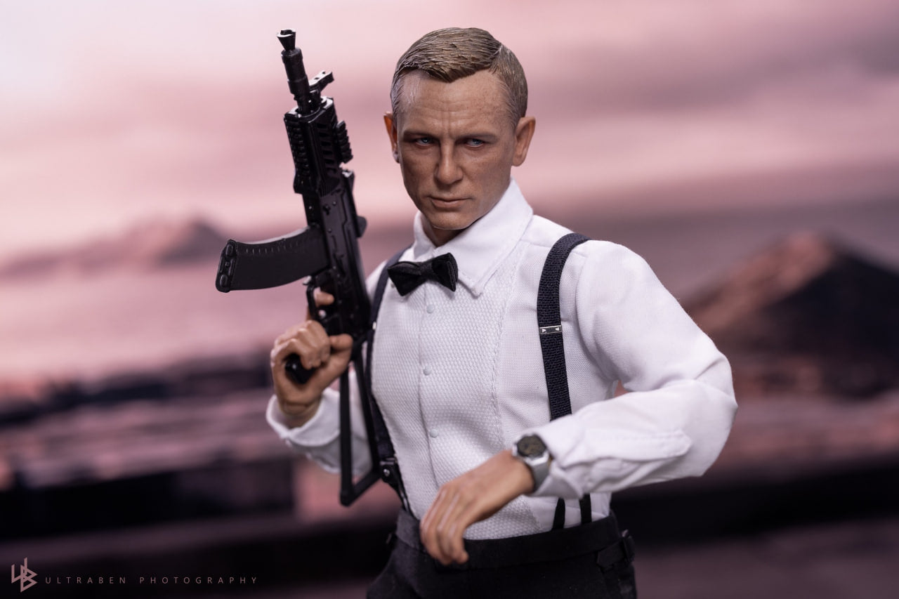 READY🔥Hot Toys MMS803 No Time To Die 1/6th Scale James Bond Collectible Figure