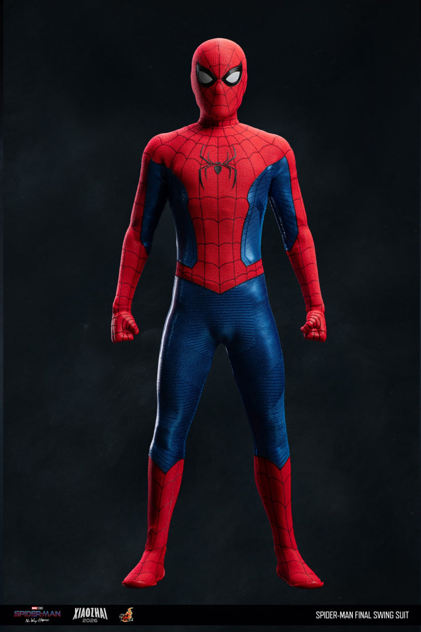 READY🔥Hot Toys MMS862 Spider-Man: No Way Home - 1/6th scale Spider-Man (Final Swing Suit) Collectible Figure (Movie Promo Edition) [Hot Toys Exclusive]