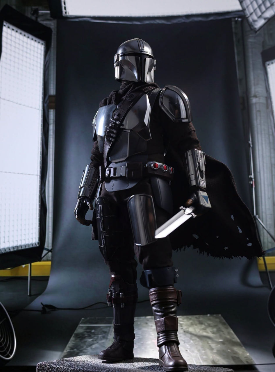 🔥Hot Toys MMS872 Star Wars: The Mandalorian & Grogu - The Mandalorian & Grogu Collectible Set (Deluxe Version)