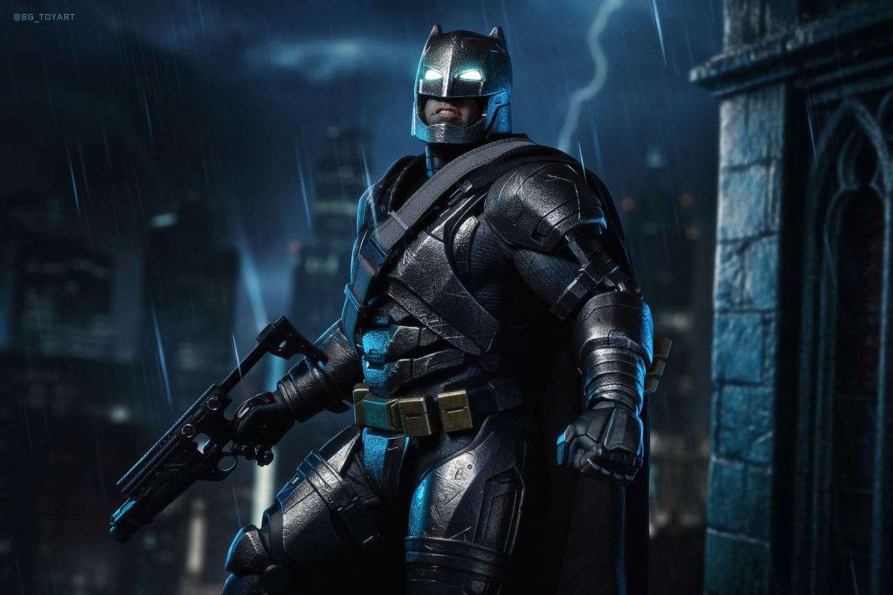 READY🔥Hot Toys MMS742D62 Batman v Superman: Dawn of Justice 1/6 Armored Batman 2.0