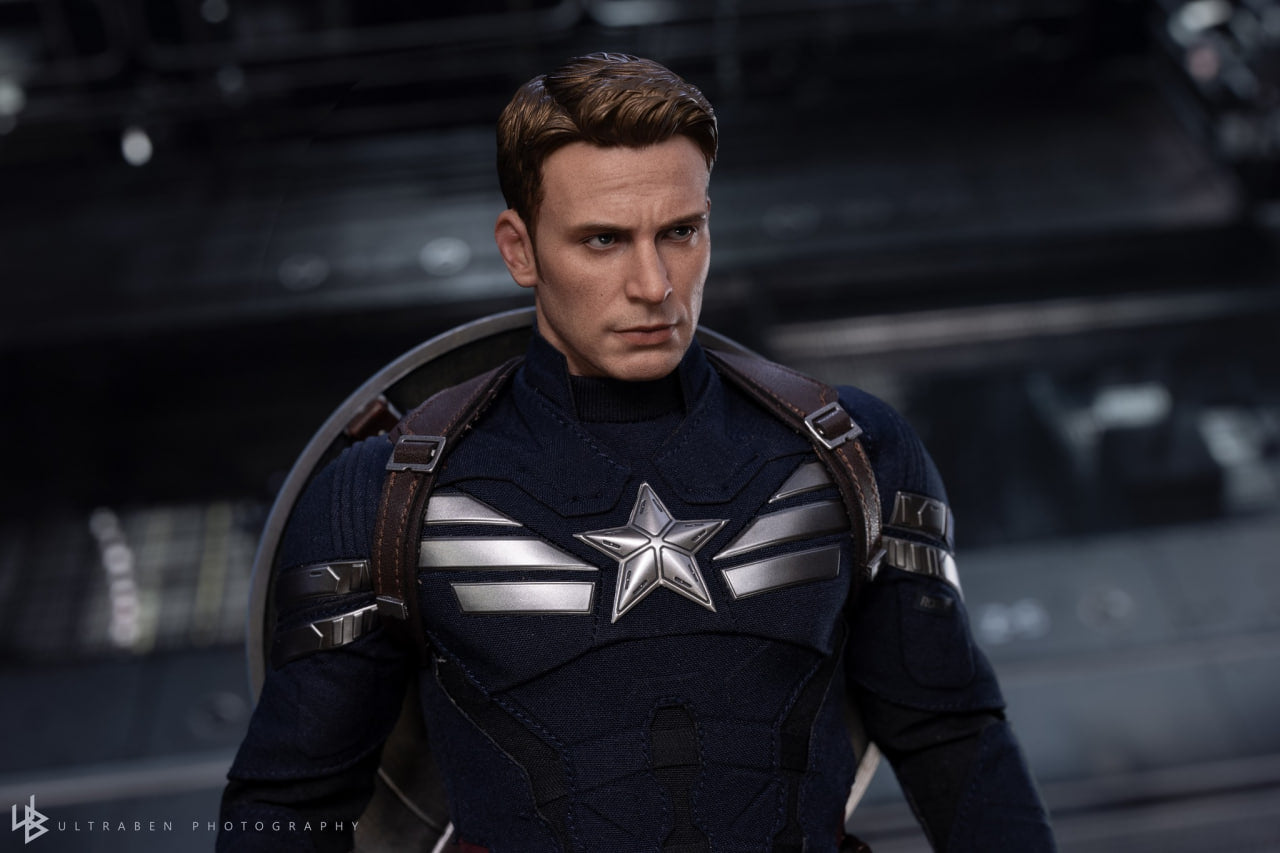 READY🔥Hot Toys MMS783 Captain America: The Winter Soldier 1/6th scale Captain America (Stealth S.T.R.I.K.E. Suit) 2.0 Collectible Figure