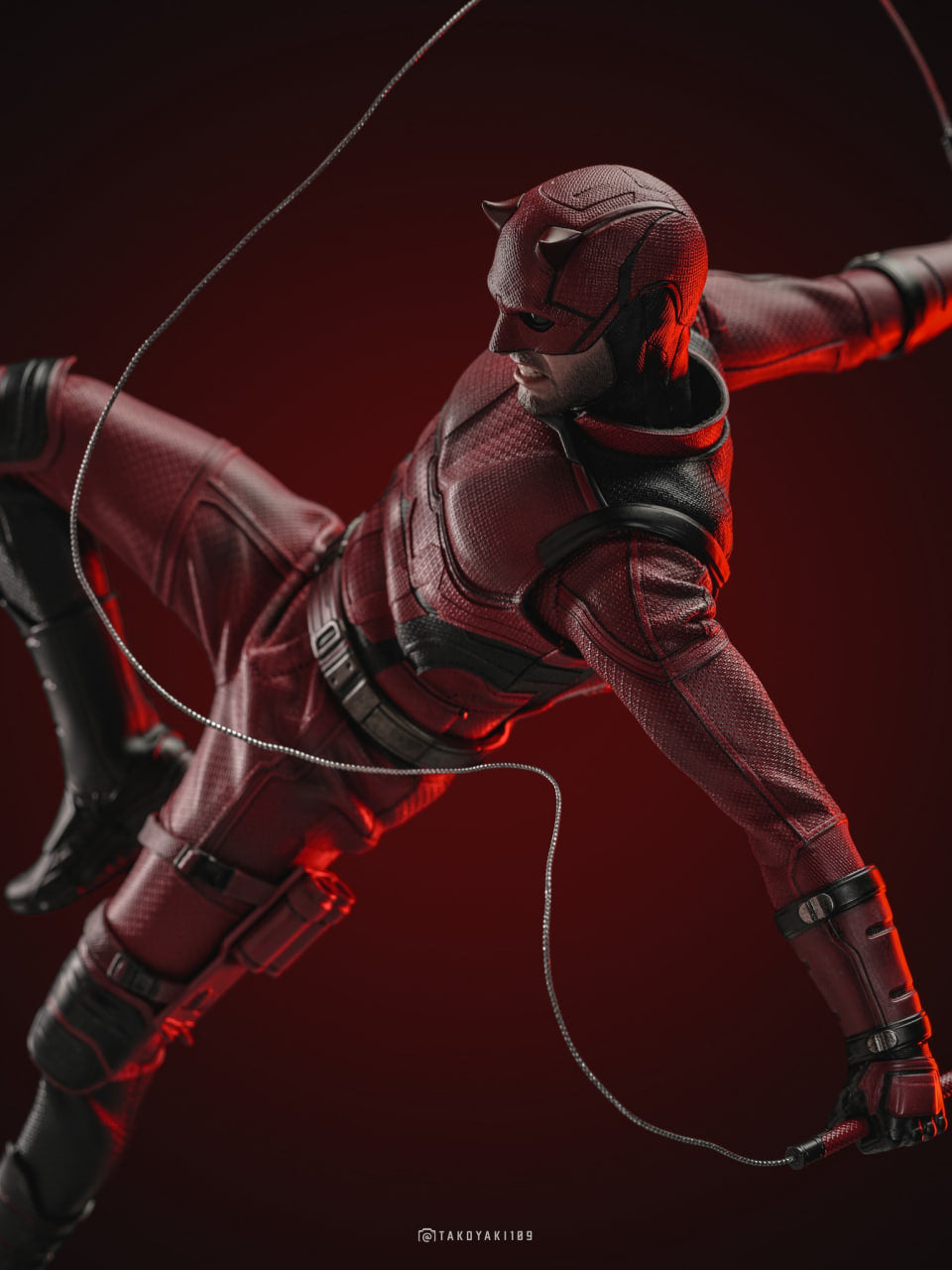 READY🔥Hot Toys TMS154 Daredevil: Born Again 1/6th Scale Daredevil Collectible Figure