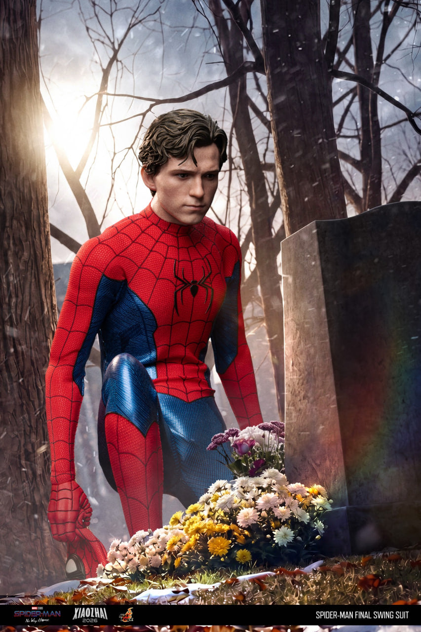 READY🔥Hot Toys MMS862 Spider-Man: No Way Home - 1/6th scale Spider-Man (Final Swing Suit) Collectible Figure (Movie Promo Edition) [Hot Toys Exclusive]
