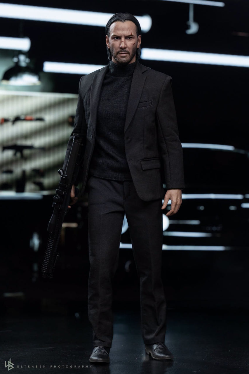 READY🔥Hot Toys MMS833AEB John Wick 1/6th scale John Wick Collectible Figure (Artisan Edition) [Hot Toys Exclusive] (Special Edition)