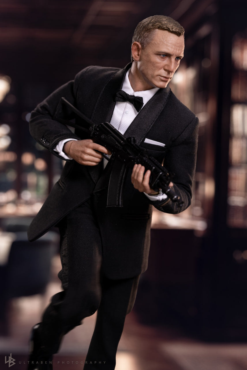 READY🔥Hot Toys MMS803 No Time To Die 1/6th Scale James Bond Collectible Figure
