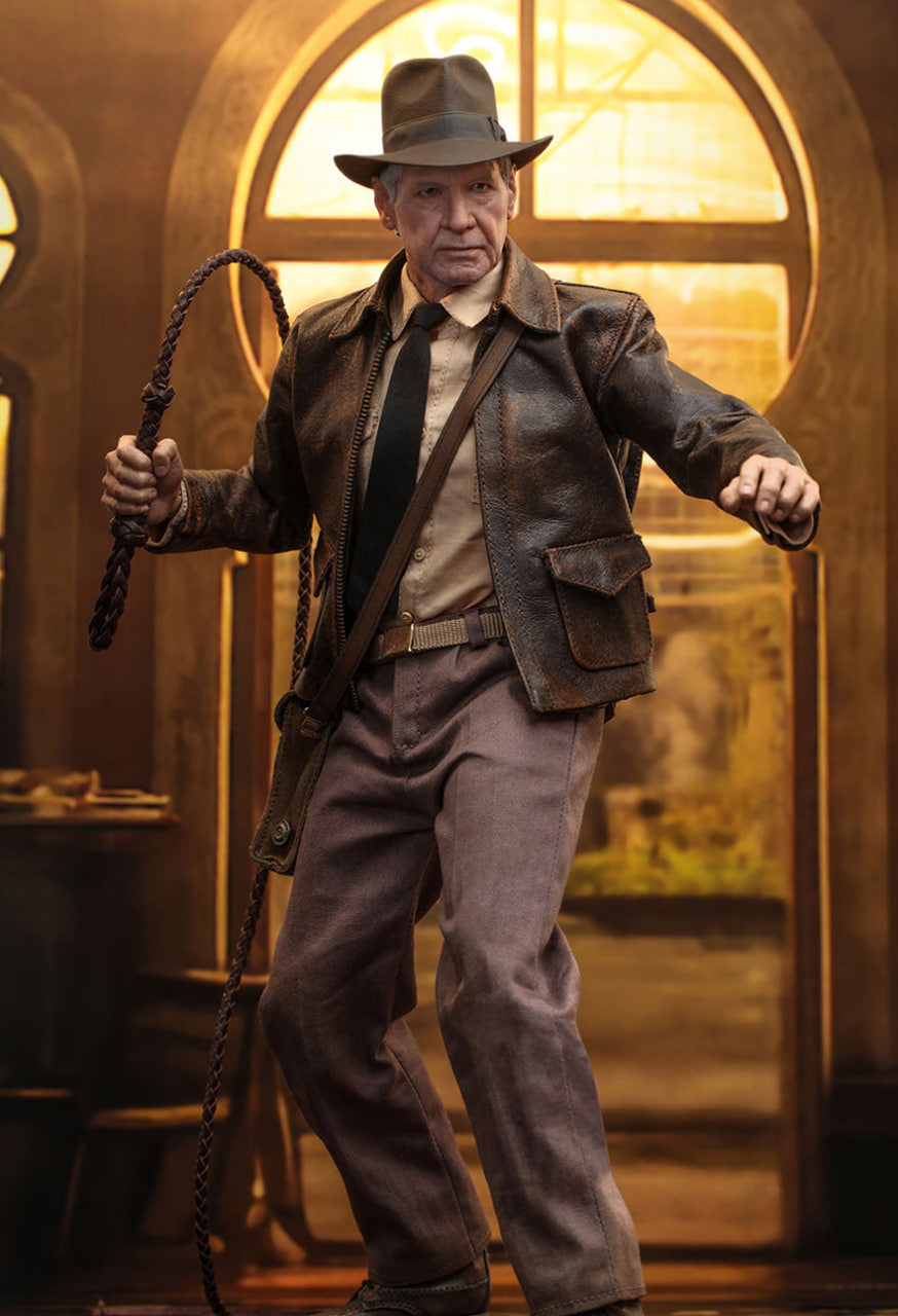 Preorder🔥Hot Toys MMS716 Indiana Jones and the Dial of Destiny – Indiana Jones 1/6 Scale Collectible Figure