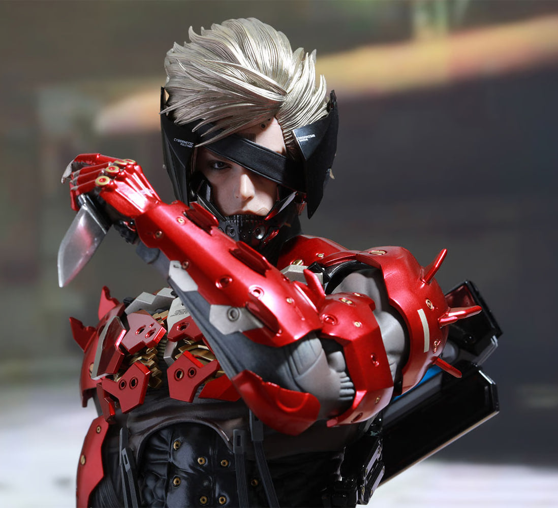 metal gear rising collectables 🔥HOT TOYS VGM19 METAL GEAR RISING : REVENGEANCE 1/6 RAIDEN (INFERNO AR – ToysAssemble
