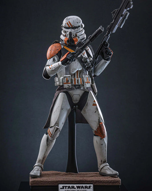 🔥Hot Toys MMS794 Star Wars: Episode III Revenge of the Sith 1/6th scale Airborne Trooper (212th Attack Battalion) Collectible Figure [Hot Toys Exclusive]