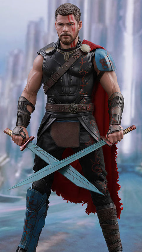 🔥Hot Toys MMS445 THOR: RAGNAROK 1/6 GLADIATOR THOR (DELUXE VERSION)