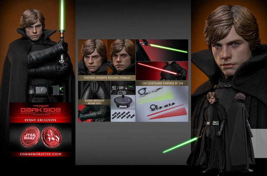 READY🔥Hot Toys CMS019 CMS019b Star Wars: Dark Empire Luke Skywalker (Dark Empire) 1/6th scale Collectible Figure