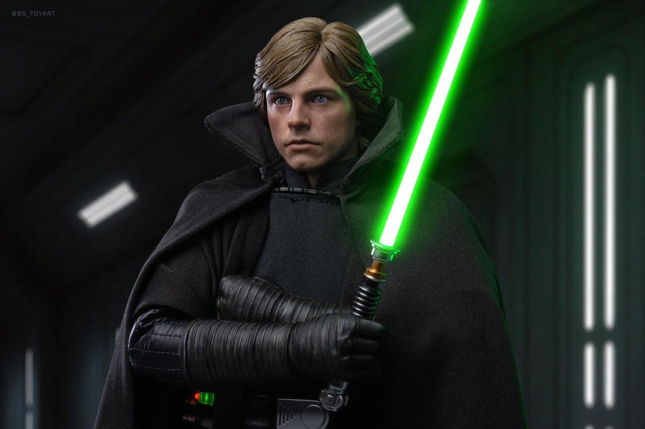 READY🔥Hot Toys CMS020AE Star Wars Luke Skywalker (Dark Empire) (Artisan Edition) [Hot Toys Exclusive] 1/6th scale Collectible Figure with Exclusive Coin