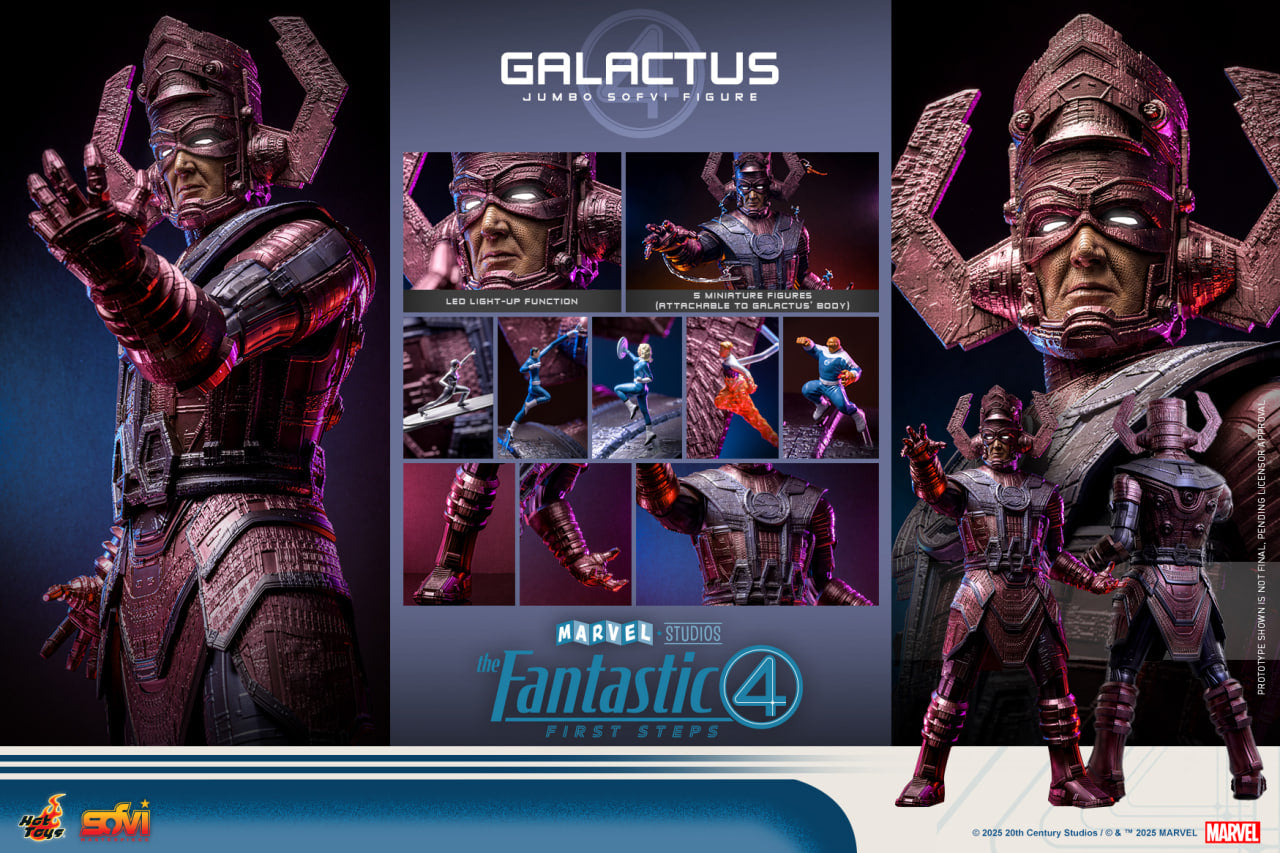 Preorder🔥Hot Toys SMS001JB The Fantastic Four: First Steps Galactus Jumbo Sofvi Figure Special Edition