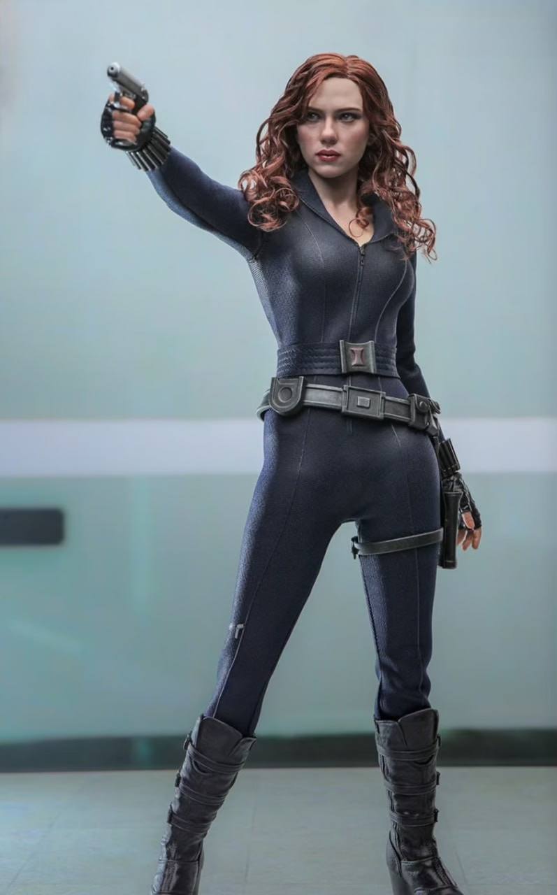 Preorder🔥Hot Toys MMS757AEB Marvel Iron Man 2 Black Widow (Artisan Edition) 1/6th scale Collectible Figure