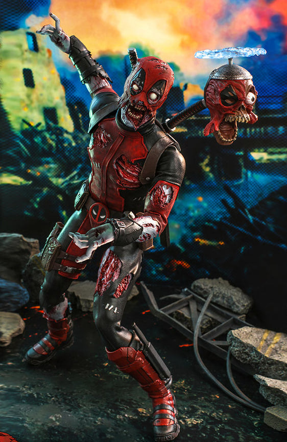 🔥Hot Toys CMS06 MARVEL ZOMBIES 1/6 ZOMBIE DEADPOOL
