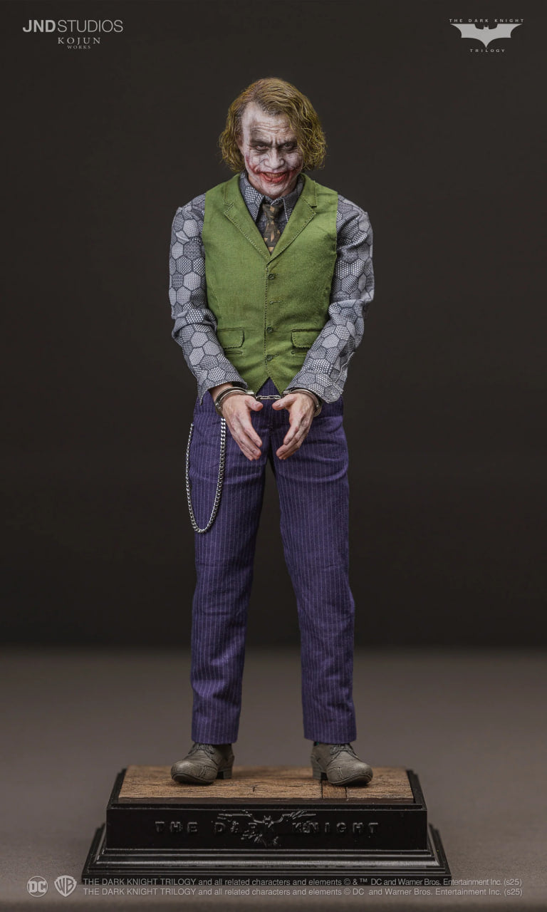 READY🔥JND Studios The Dark Knight - Joker (Type C) 1/6 Scale Hyperreal Figure - Kojun Works