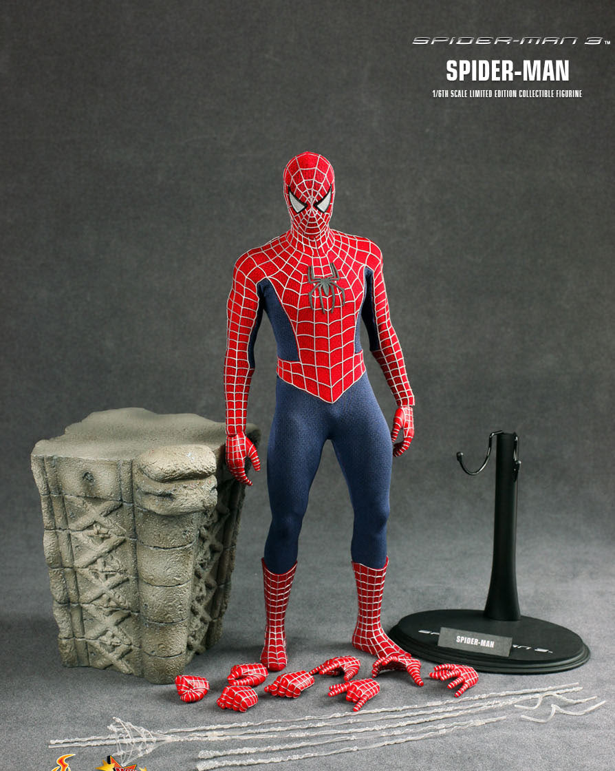 🔥Hot Toys MMS143 Spider-Man 3 Spider-Man 1/6th Limited Edition Collectible Figurine