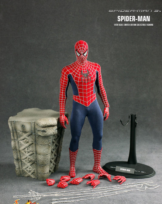 🔥Hot Toys MMS143 Spider-Man 3 Spider-Man 1/6th Limited Edition Collectible Figurine