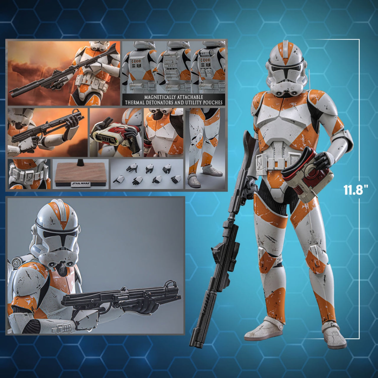 Preorder🔥Hot Toys MMS851 Star Wars: Revenge of the Sith - 1/6th scale 212th Attack Battalion Clone Trooper Collectible Figure