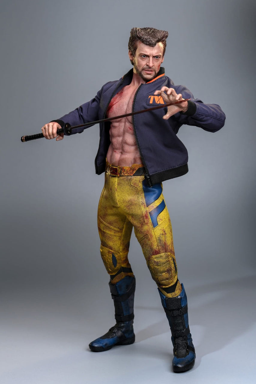 READY🔥Hot Toys MMS756 Marvel Deadpool and Wolverine Wolverine (Jacket Version) 1/6 Scale Collectible Figure
