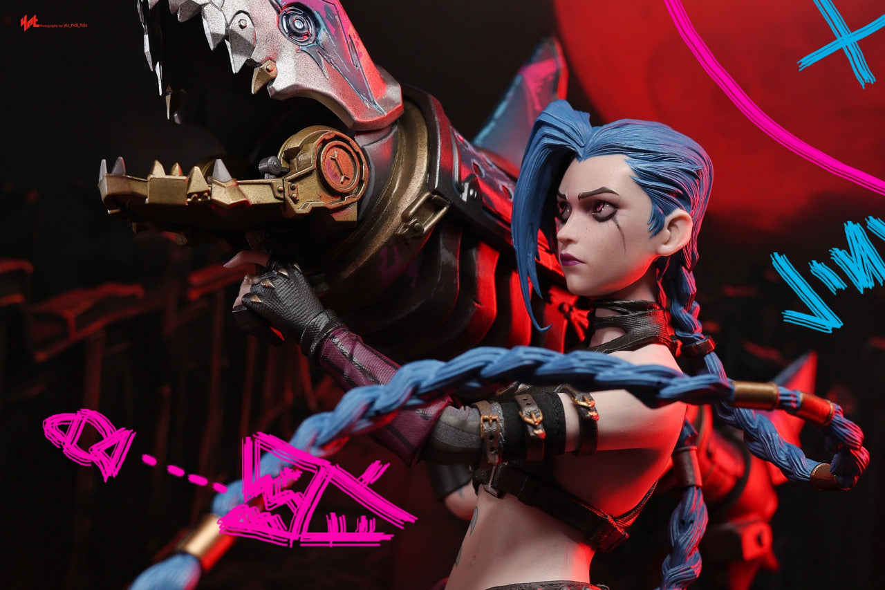 READY🔥Hot Toys TMS137 Arcane 1/6th scale Jinx Collectible Figure