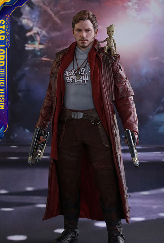 🔥Hot Toys MMS421 GUARDIANS OF THE GALAXY VOL. 2 1/6 STAR-LORD (DELUXE VERSION)