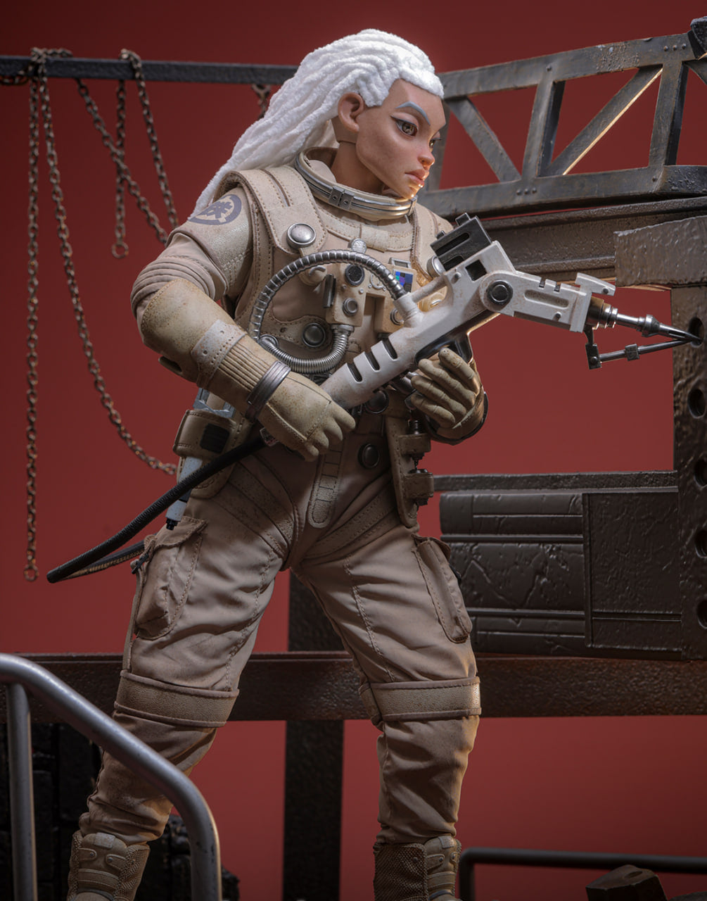 Preorder🔥Brothersfree x Hot Toys 1/6th scale Space Worker Baby (Brothersfree 25th Version) Collectible Figure