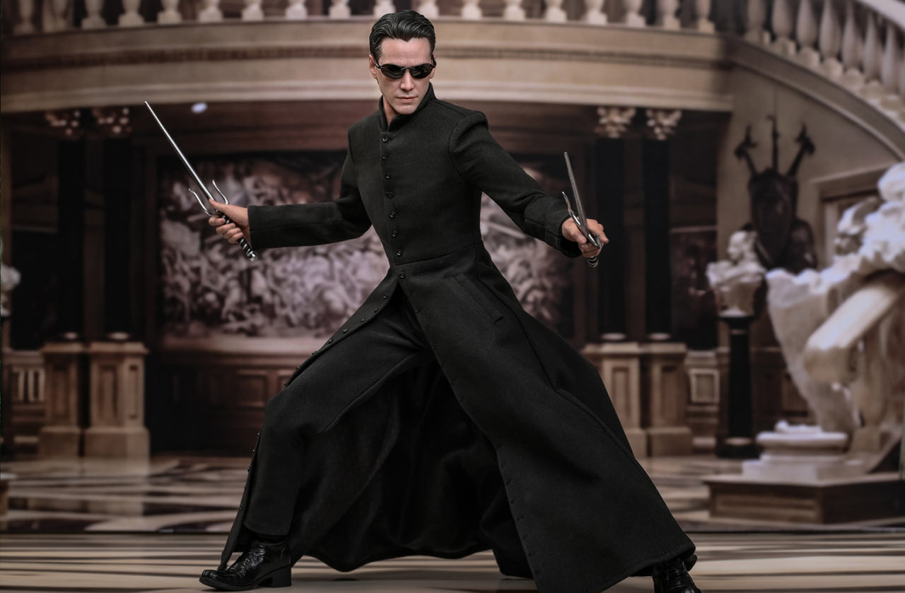 Preorder🔥Hot Toys MMS868 The Matrix Reloaded Neo 1/6th scale Collectible Figure
