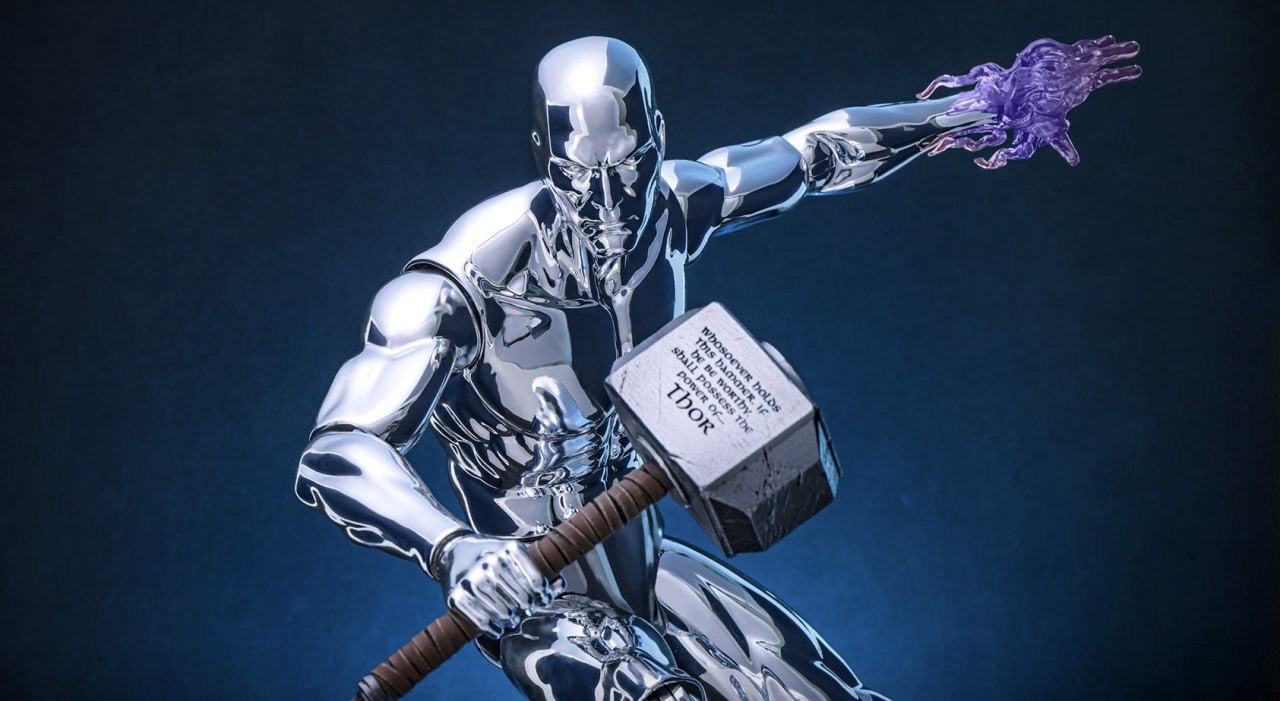 Preorder🔥Hot Toys CMS033 Marvel Comics - 1/6th scale Silver Surfer Collectible Figure