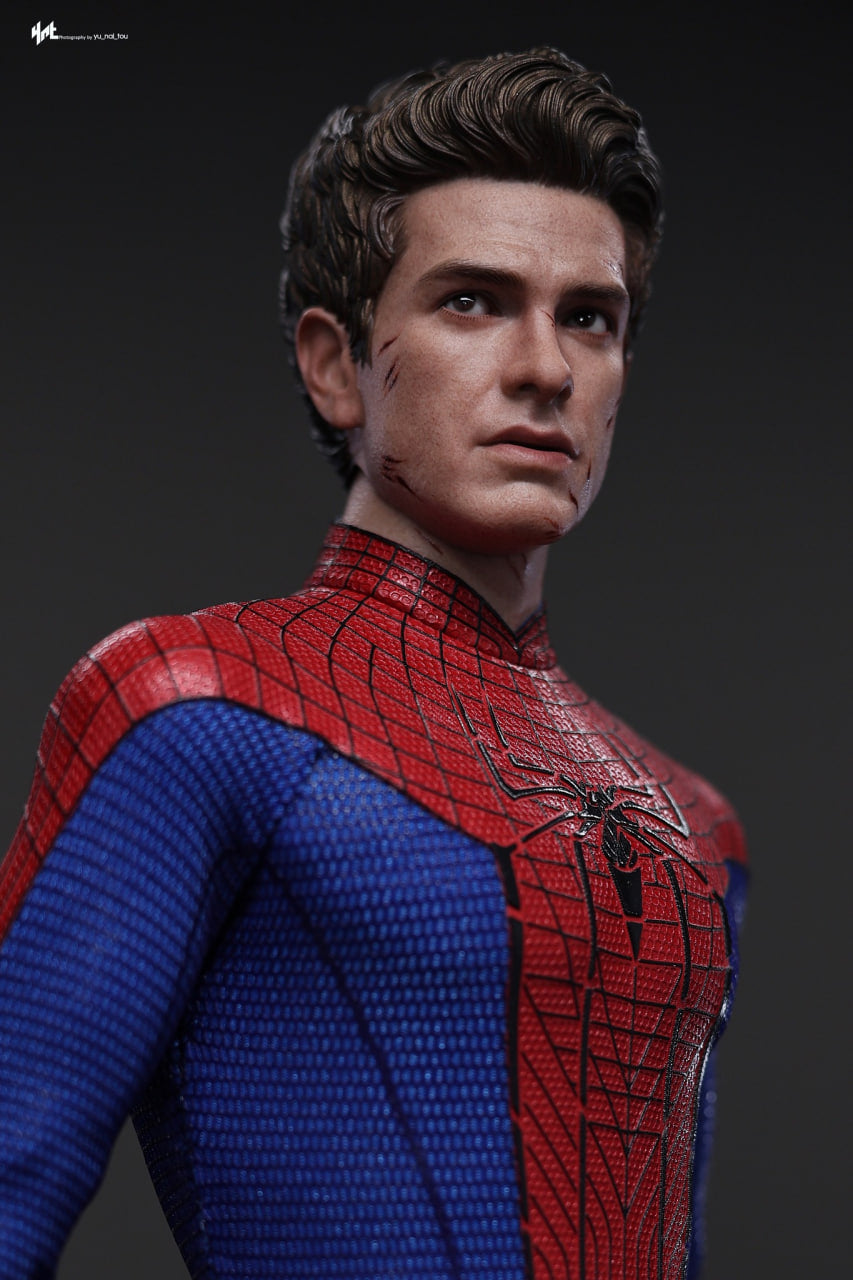 OPENED🔥Hot Toys MMS771 The Amazing Spider-Man 1/6th Scale The Amazing Spider-Man Collector edition