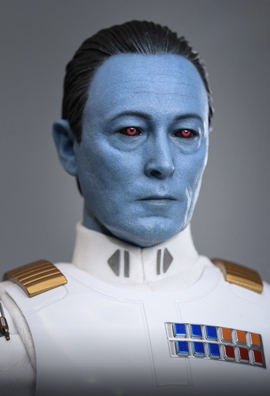 READY🔥Hot Toys TMS169 Star Wars: Rebels™ Grand Admiral Thrawn (Imperial Armor) [Hot Toys Exclusive] 1/6th scale Collectible Figure