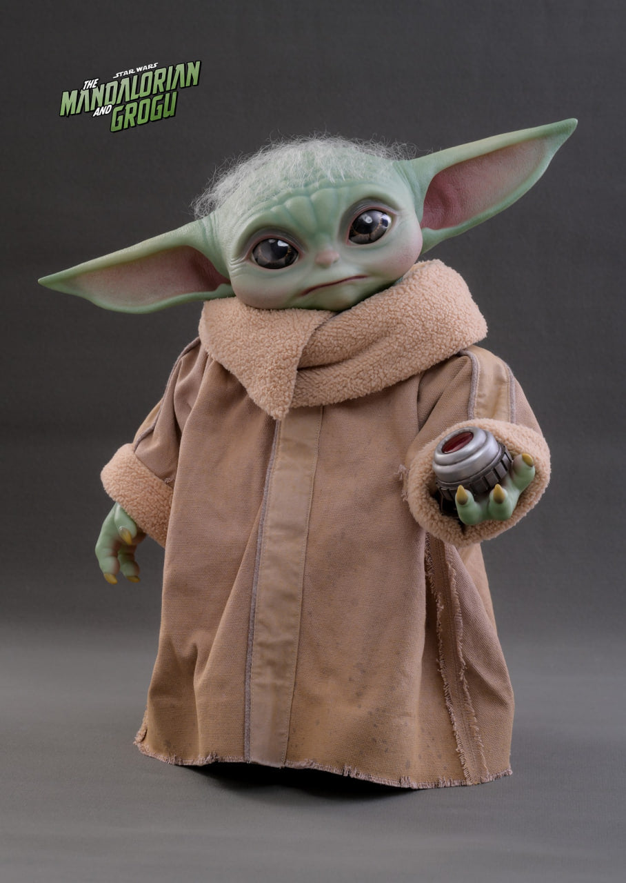 READY🔥Hot Toys LMS016 Star Wars: The Mandalorian & Grogu - Grogu Life-Size Collectible Figure