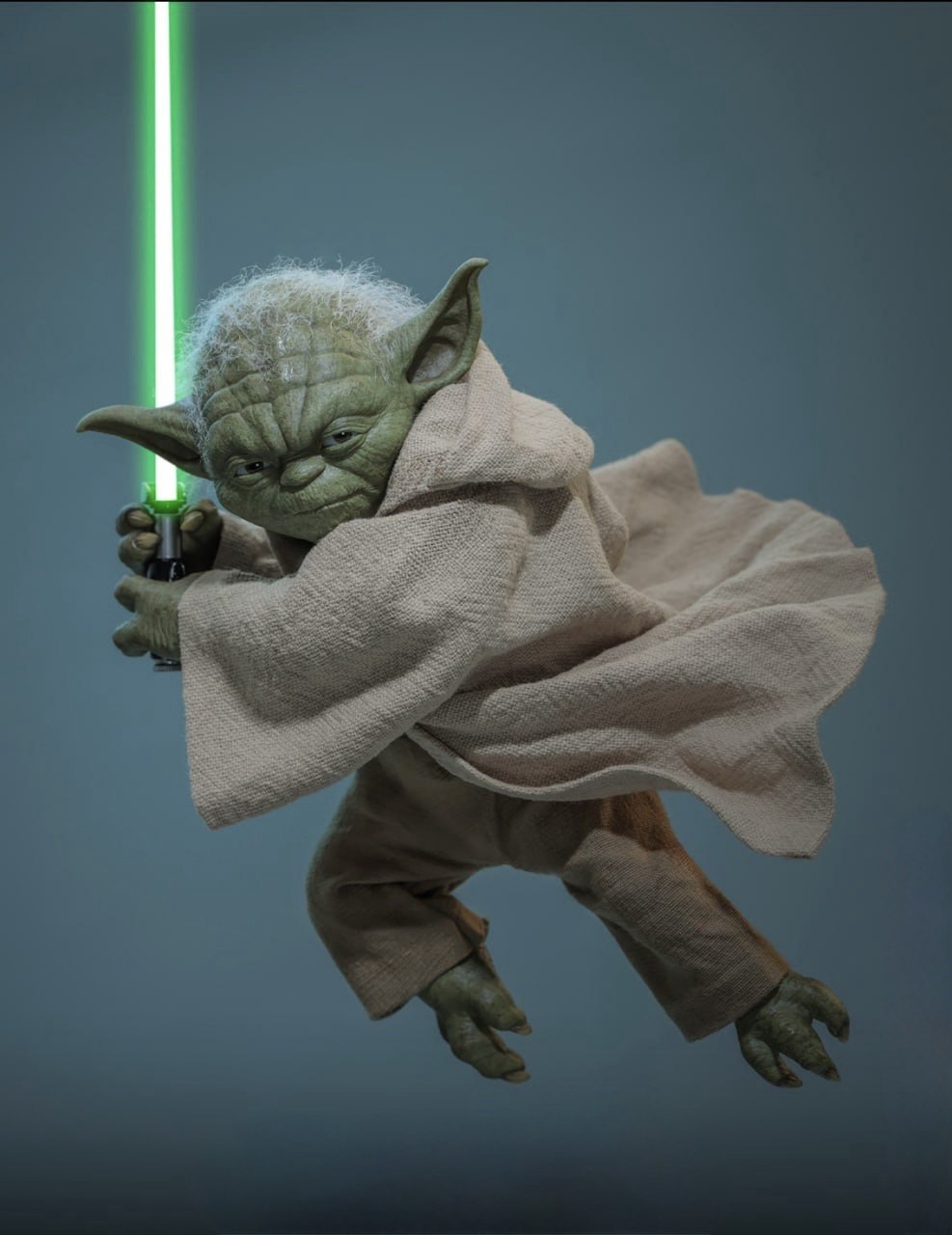 Preorder🔥Hot Toys MMS878 Star Wars: Revenge of the Sith 1/6th scale Yoda Collectible Figure